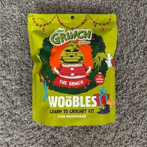 The Grinch Woobles Learn to Crochet Kit - Green